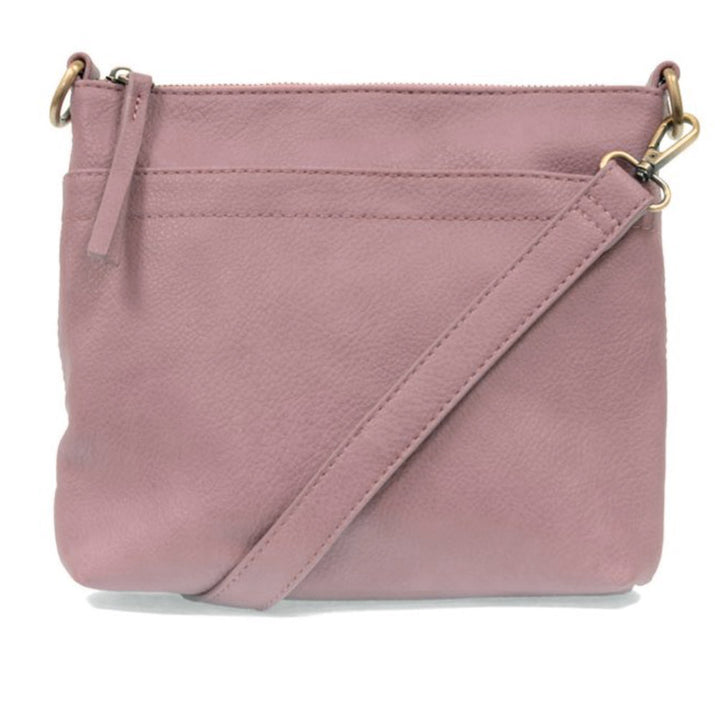 Layla Top Zip Crossbody Purse - Monogrammed Cross Body Bag - 7 Colors