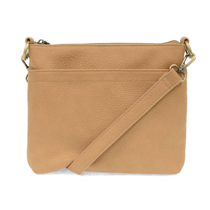 Layla Top Zip Crossbody Purse - Monogrammed Cross Body Bag - 7 Colors