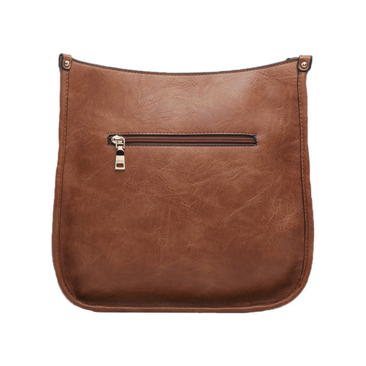 Vegan Leather Small Crossbody Purse With Guitar Strap - Monogrammable Purse - Posie - 6 Colors