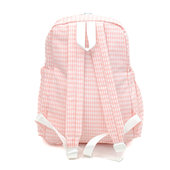 TRVL Design - Taffy Backpacker - Monogrammed Baby Gift - Coral Pink Orange Diaper Bag