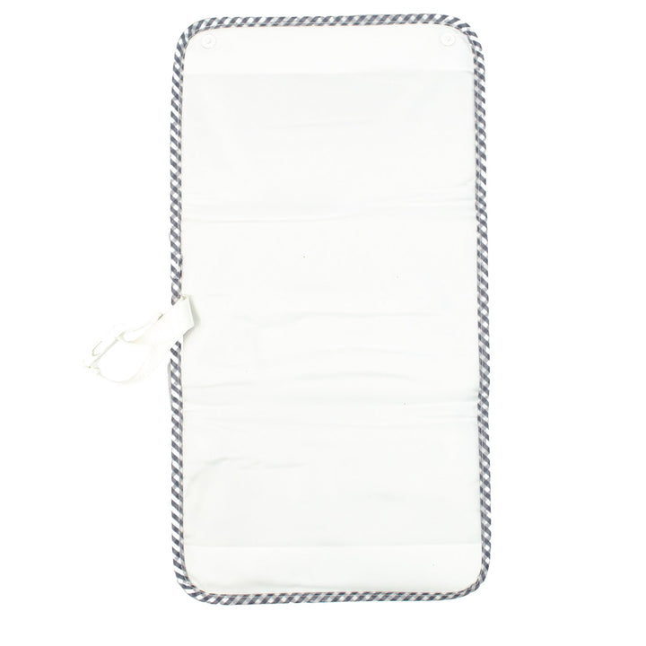 TRVL Design - Game Changer Pad - Baby Changing Pad - Baby Gift - Grey Gingham