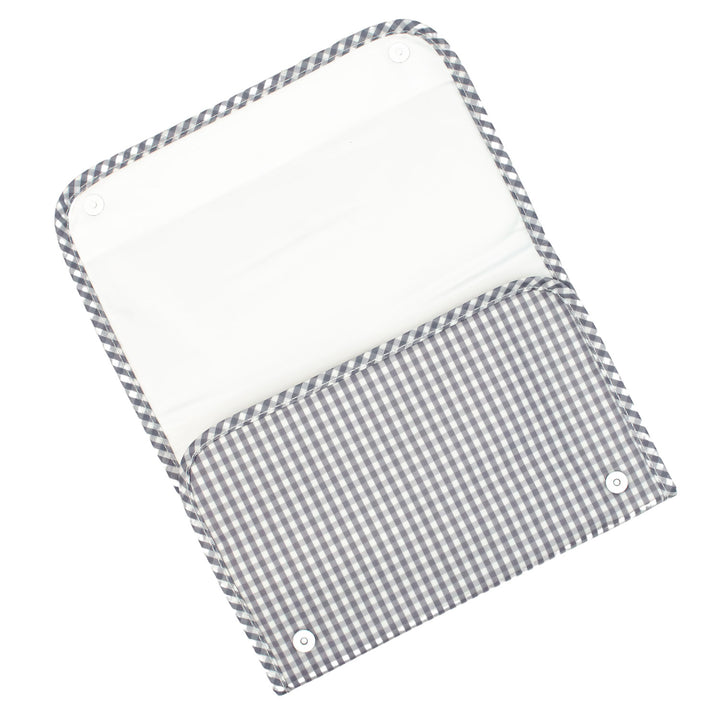 TRVL Design - Game Changer Pad - Baby Changing Pad - Baby Gift - Grey Gingham