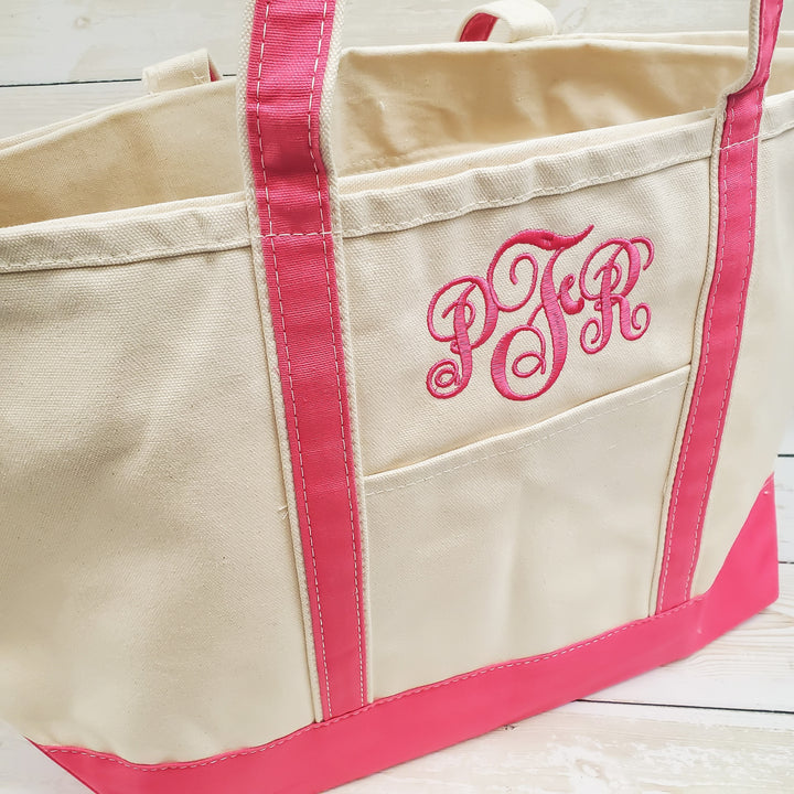 Canvas Boat Tote - Large
