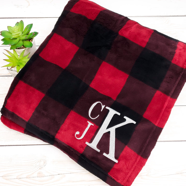 Buffalo Plaid Fleece Blanket