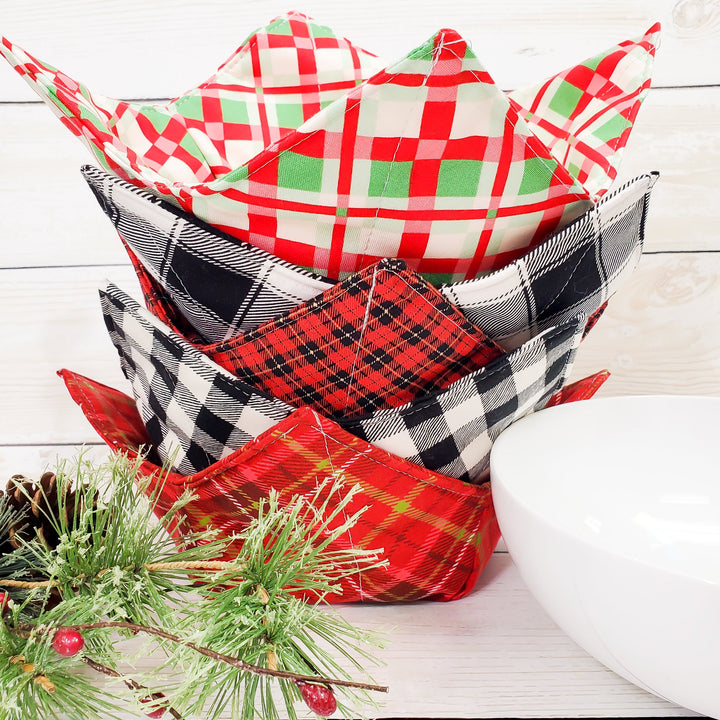 Microwavable Bowl Cozy Set -- 13 Colors
