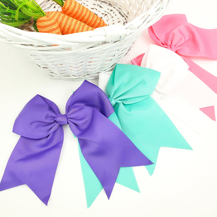 Monogrammed Hair Bow for Girls - 11 Colors