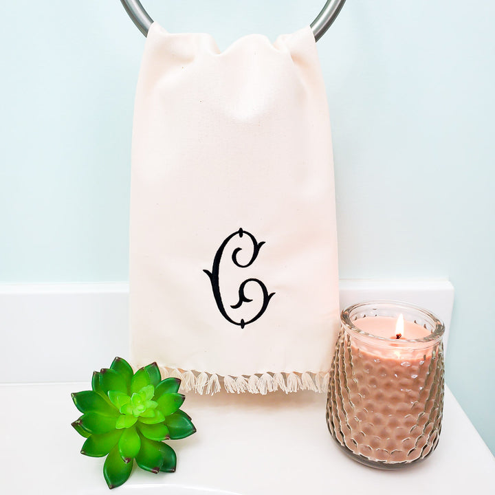 Fringe Guest Hand Towel - Set of Two - 6 Colors