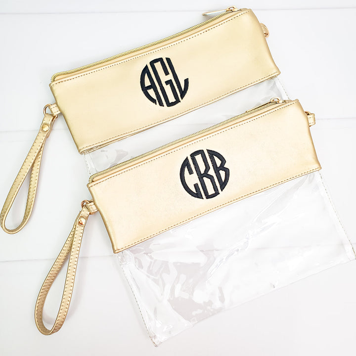 Clear Stadium Friendly Gameday Cross Body Purse - 7 Colors