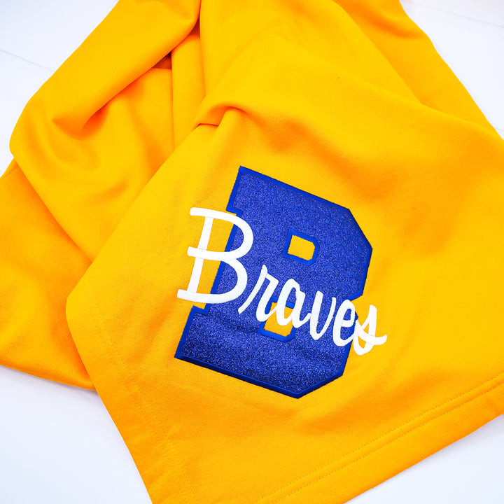 Stadium Blanket -- Customized Team Name