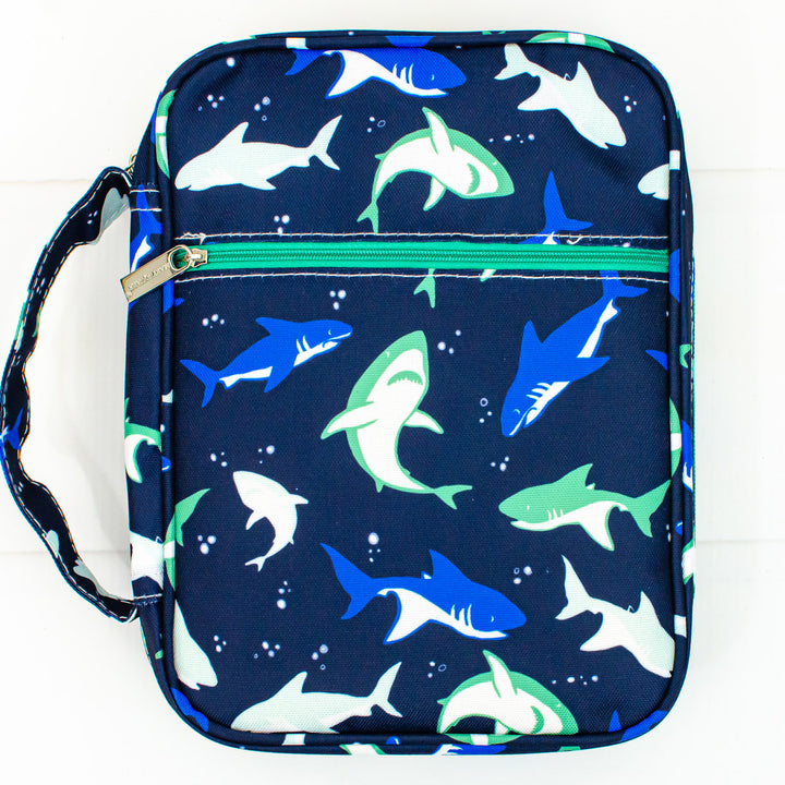 Personalized Canvas Bible Cover for Kids - Sharks