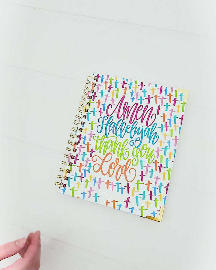 Prayer Journal for Girls Teens Women - Christian Bible Prayer Notebook and Devotional - Amazing Grace