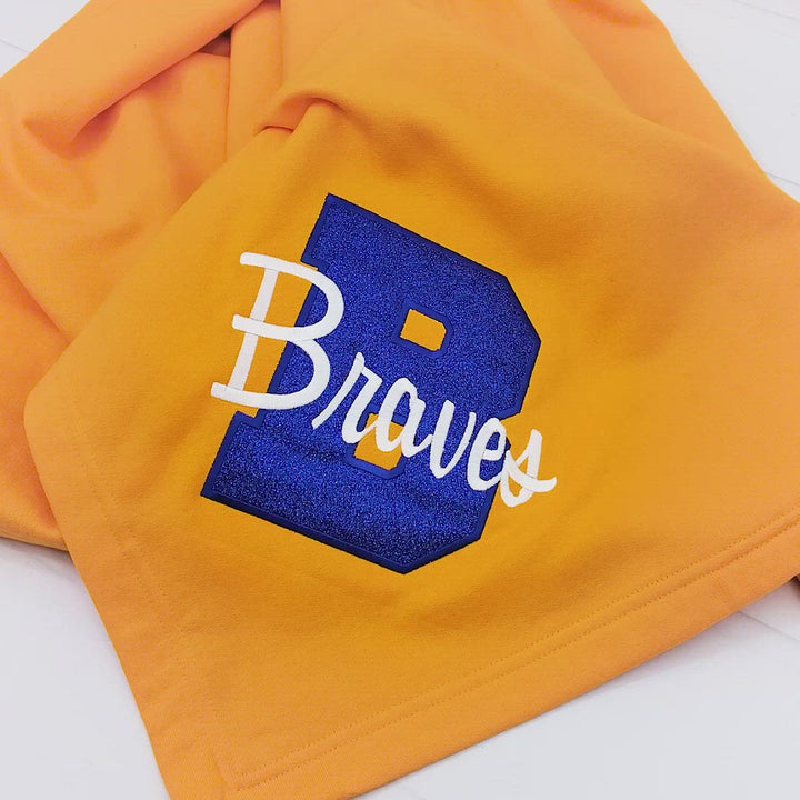 Stadium Blanket -- Customized Team Name