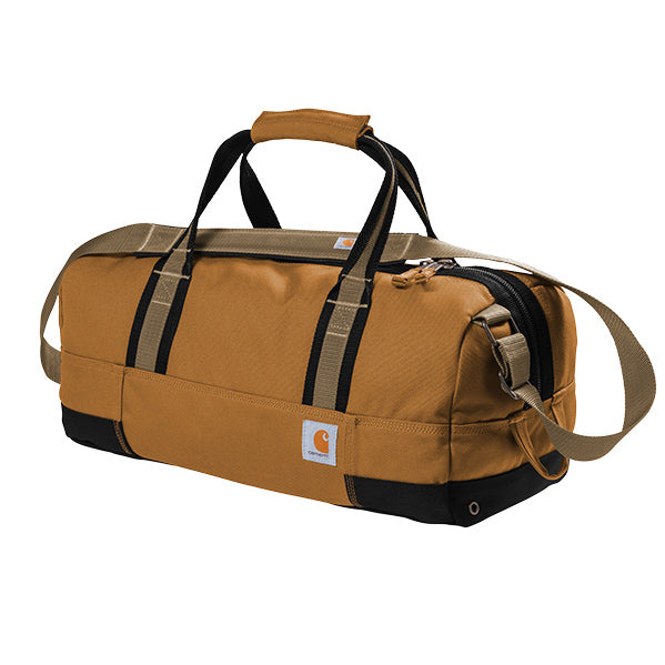 Carhartt Foundry Duffle Bag - Gift for Men - Personalized Duffle - Black, Grey, or Khaki Brown