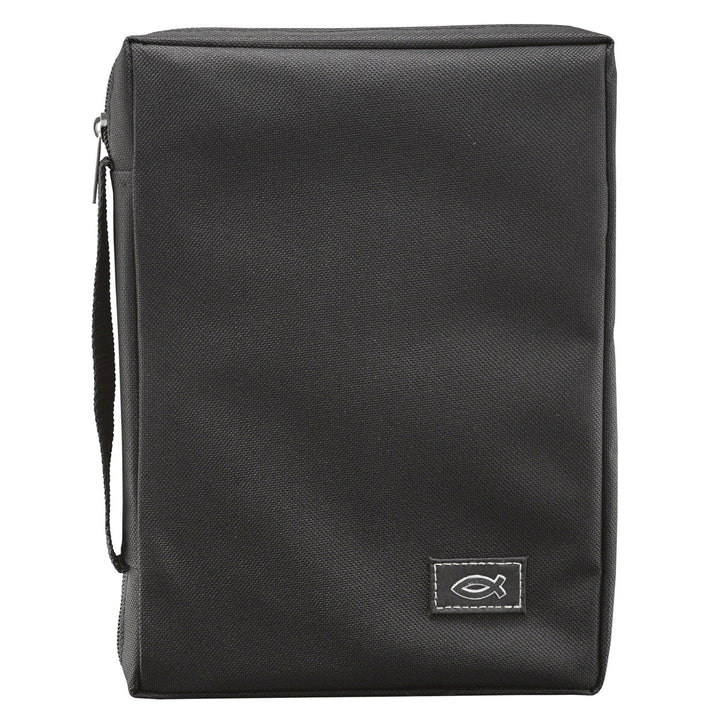 Basic Bible Cover - Solid Book Cover - 2 Colors - Black or Gray