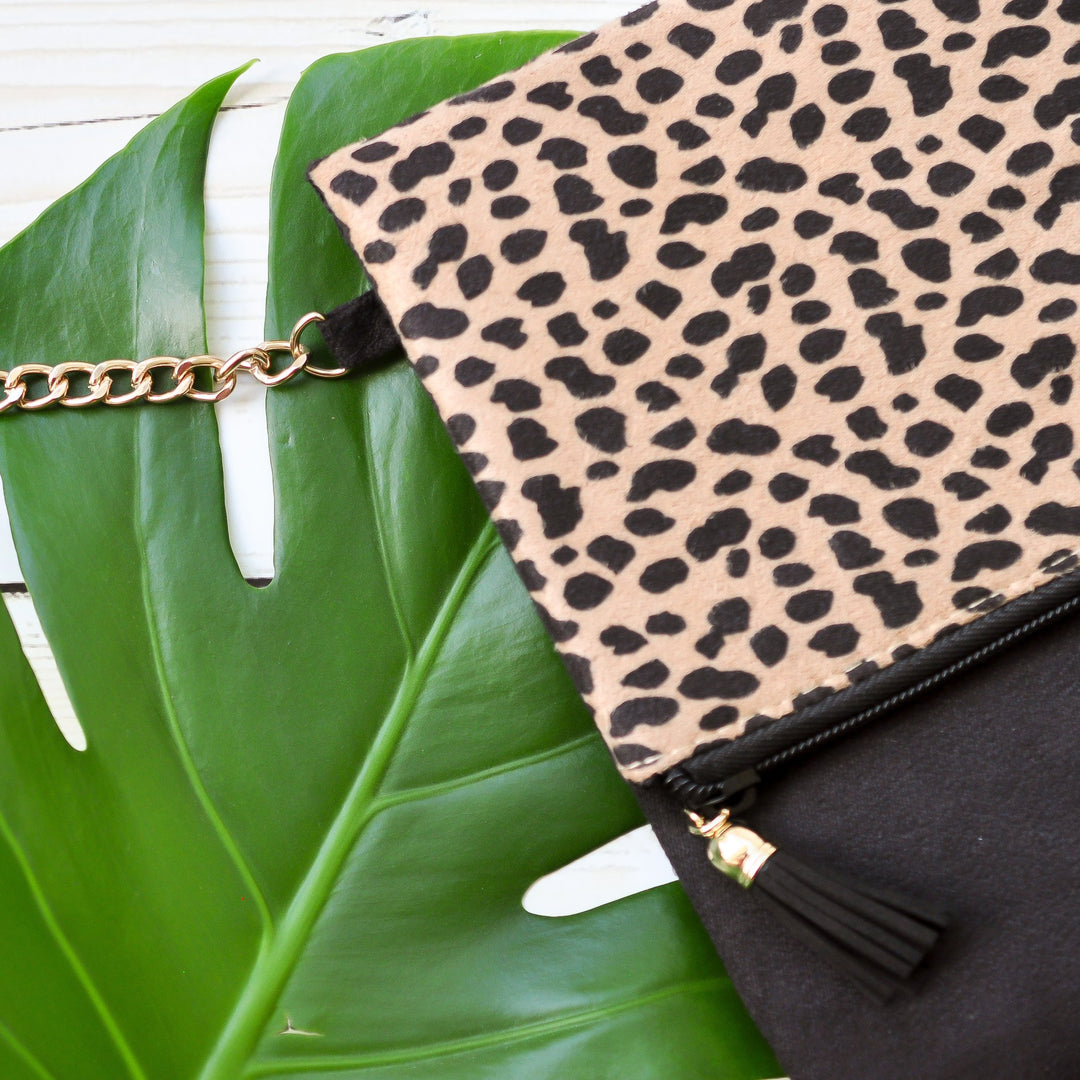 Leopard Midtown Crossbody Purse