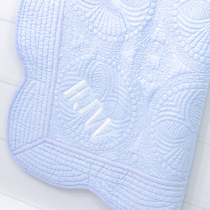 Baby Quilt - Baby Shower Gift - Personalized Baby Blanket