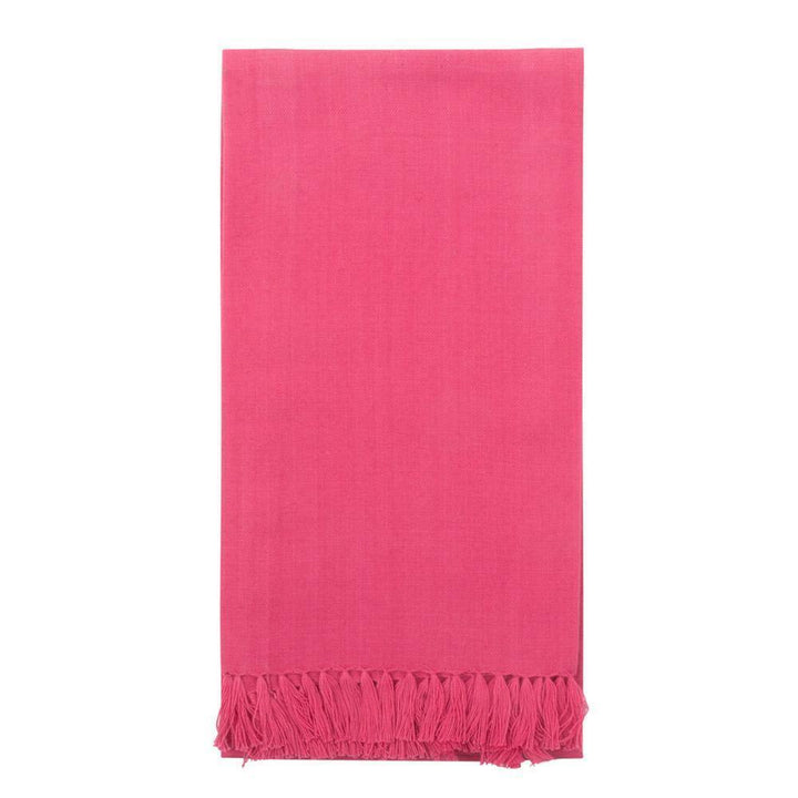 Fringe Guest Hand Towel - Set of Two - 6 Colors