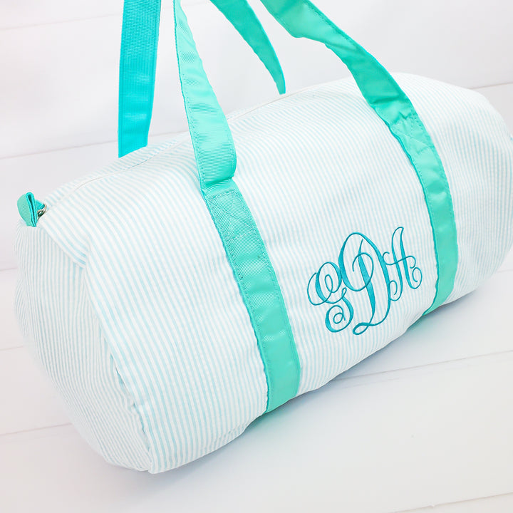 Seersucker Duffle Bag - 5 Colors