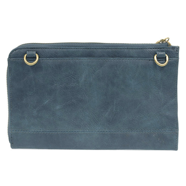 Karina Crossbody Wristlet Wallet - Monogrammed Wallet - Guitar Strap Crossbody