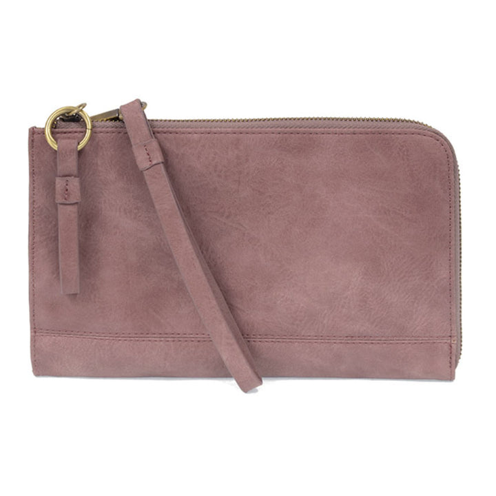 Karina Crossbody Wristlet Wallet - Monogrammed Wallet - Guitar Strap Crossbody