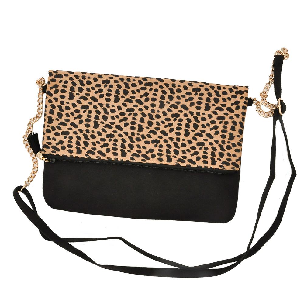 Leopard Midtown Crossbody Purse