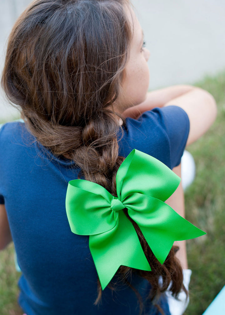 Monogrammed Hair Bow for Girls - 11 Colors