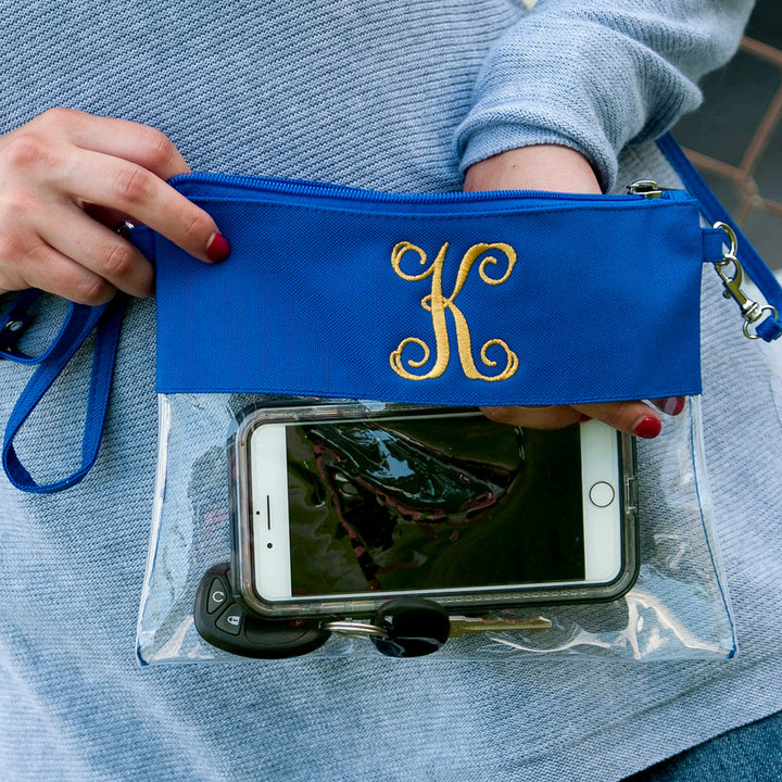 Clear Stadium Friendly Gameday Cross Body Purse - 7 Colors