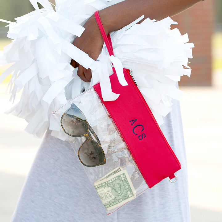 Clear Stadium Friendly Gameday Cross Body Purse - 7 Colors
