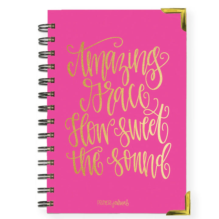 Prayer Journal for Girls Teens Women - Christian Bible Prayer Notebook and Devotional - Amazing Grace
