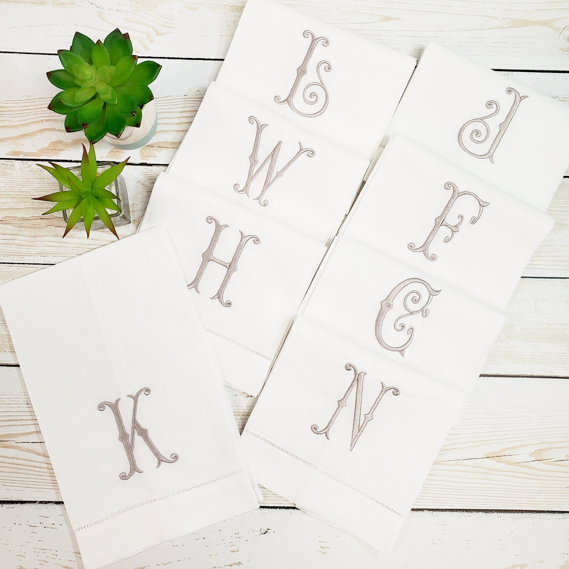 Farmhouse Hemstitch Guest Towels