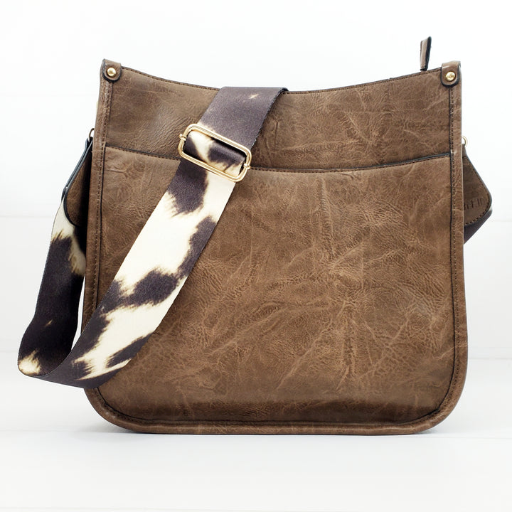 Vegan Leather Crossbody Purse With Guitar Strap - Monogrammable Pursel