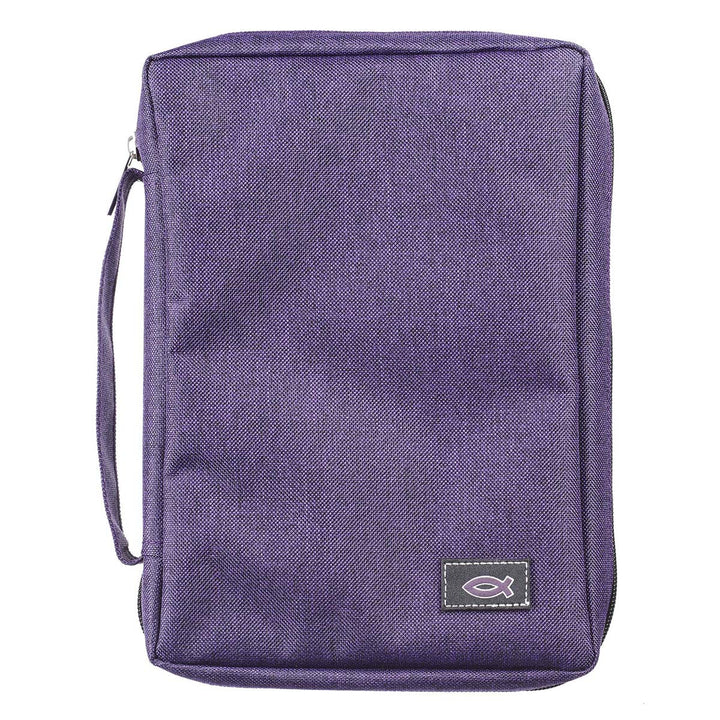 Basic Bible Cover - Solid Book Cover - 2 Colors Teal and Purple