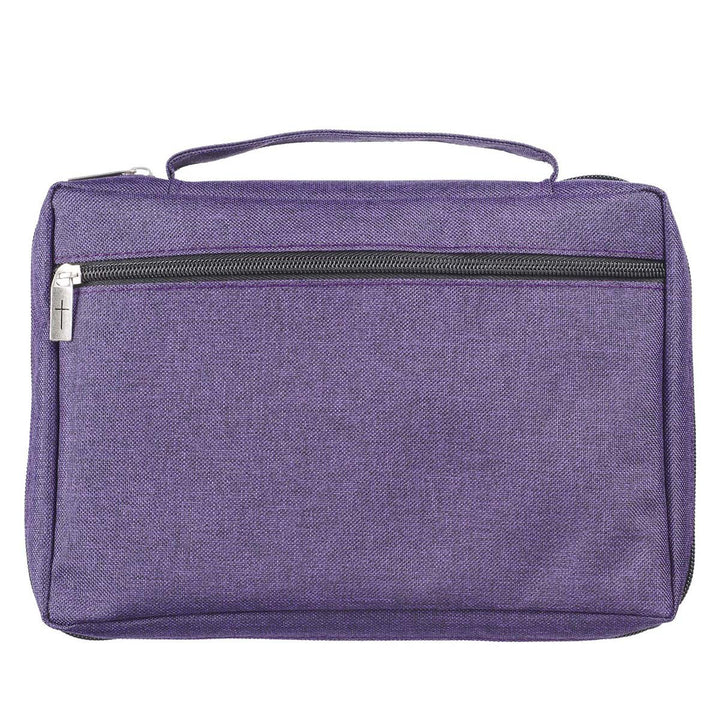 Basic Bible Cover - Solid Book Cover - 2 Colors Teal and Purple