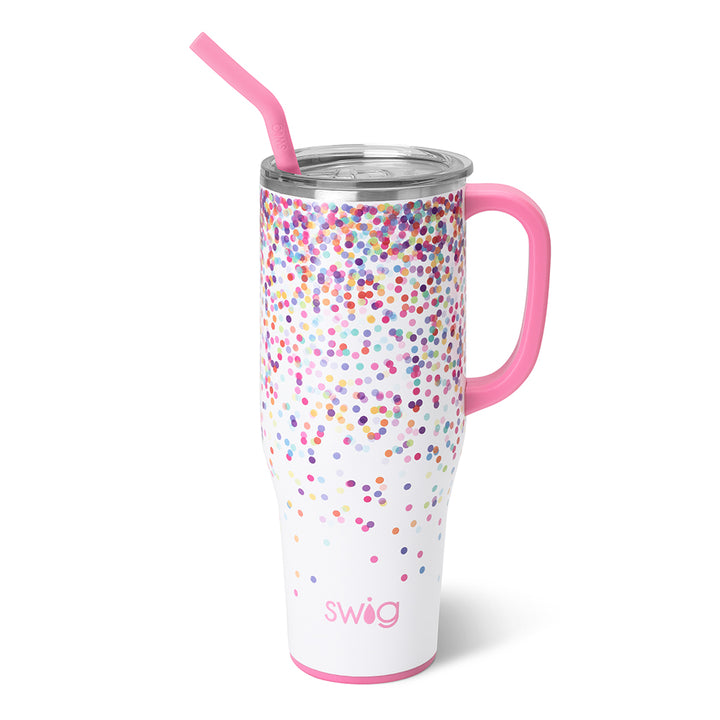 Swig 40 oz. Mega Mug Tumbler with Straw - Confetti