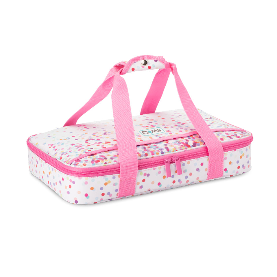 Personalized Casserole Carrier - Swig Dishi - Confetti - Monogrammed Dish Tote