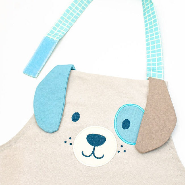 Personalized Stephen Joseph Child Kitchen Baking Cooking Apron - Puppy