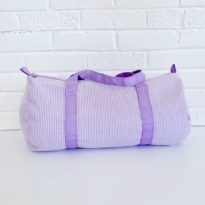 Seersucker Duffle Bag - 5 Colors