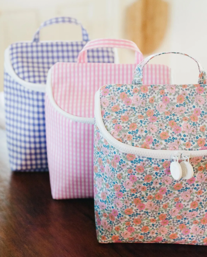 TRVL Design - Take Away- Insulated Bag - Baby Gift - Pink Gingham
