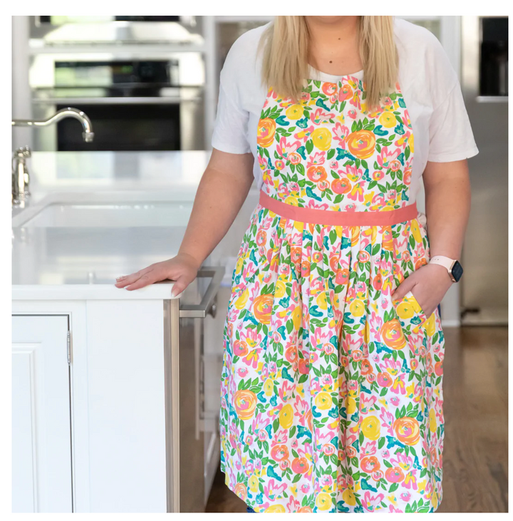 Garden Party Monogrammed Apron