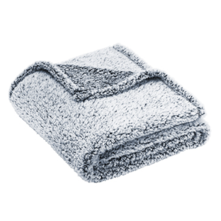 Sherpa Fleece Monogrammed Blanket - 4 Colors