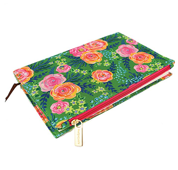 Journal Cover - Green Floral