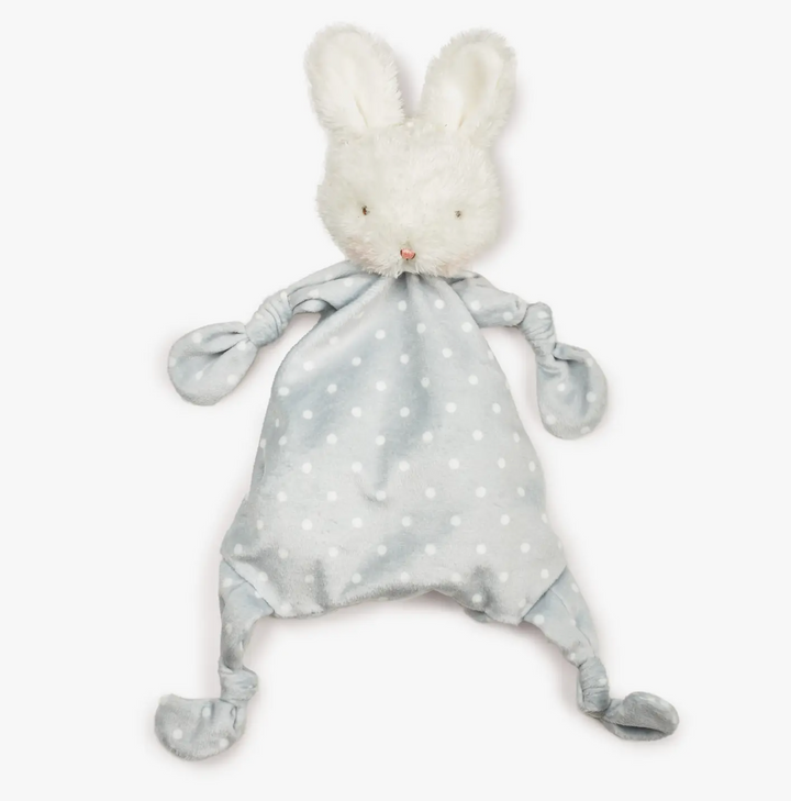 Bunnies by the Bay Knotty Friend - Personalized Lovey - Bloom Gray Bunny