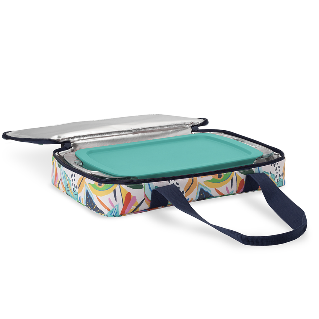 Personalized Casserole Carrier - Swig Dishi - Calypso - Monogrammed Dish Tote