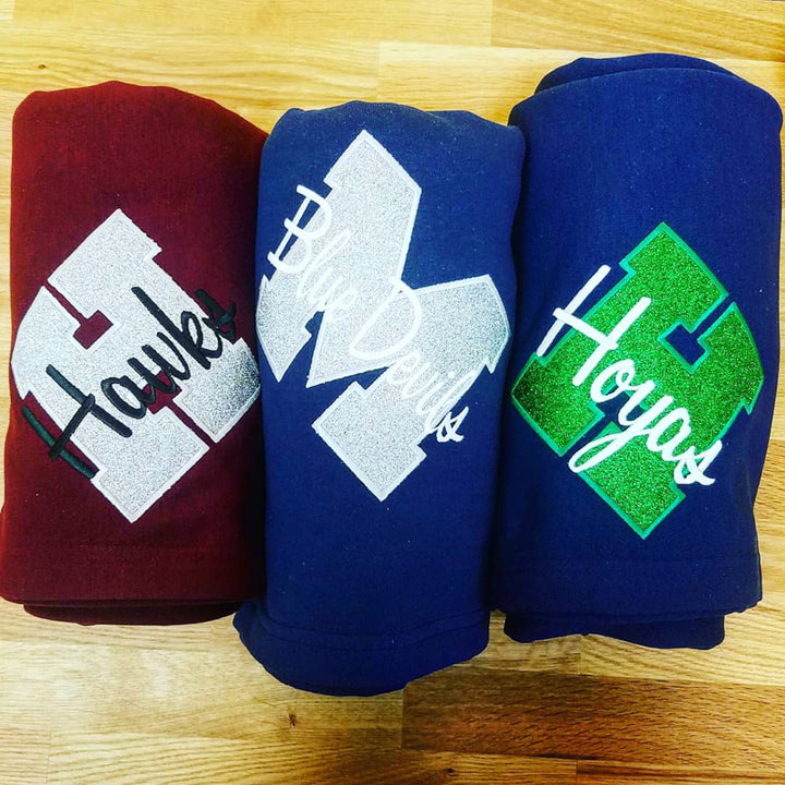 Stadium Blanket -- Customized Team Name