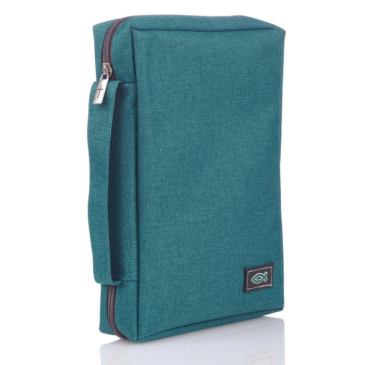 Basic Bible Cover - Solid Book Cover - 2 Colors Teal and Purple