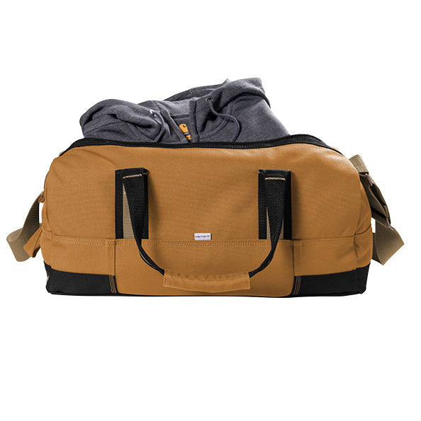 Carhartt Foundry Duffle Bag - Gift for Men - Personalized Duffle - Black, Grey, or Khaki Brown