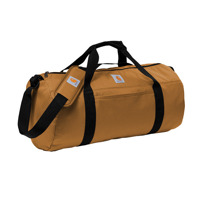 Carhartt Packable Duffle Bag - Gift for Men - Personalized Duffle - Black or Khaki Brown