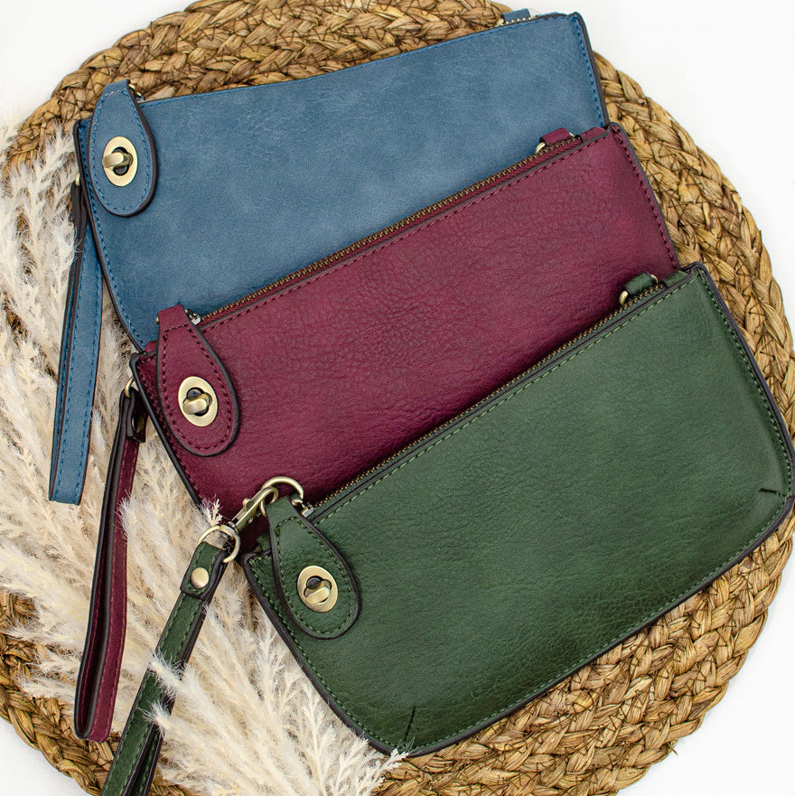 Mini Crossbody Wristlet Clutch