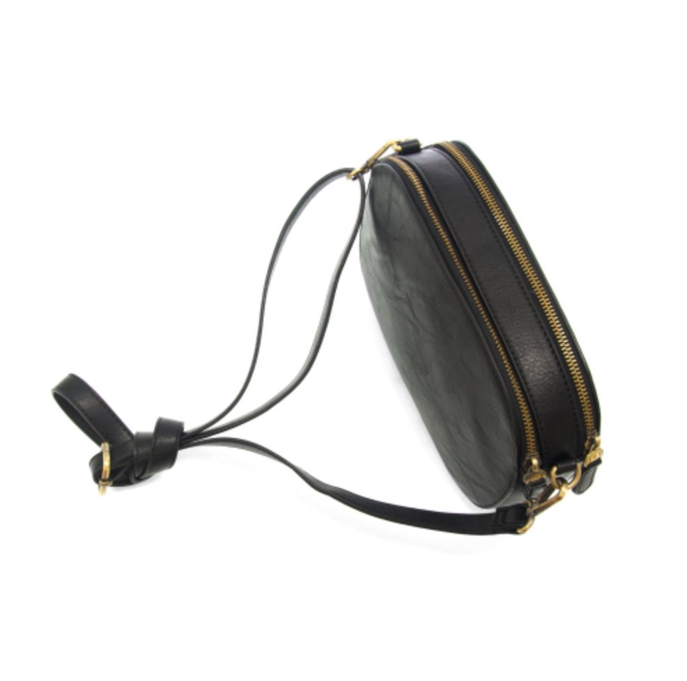 Monogrammed Nora Camera Bag Purse - Faux Leather - Monogrammable Cross Body Purse