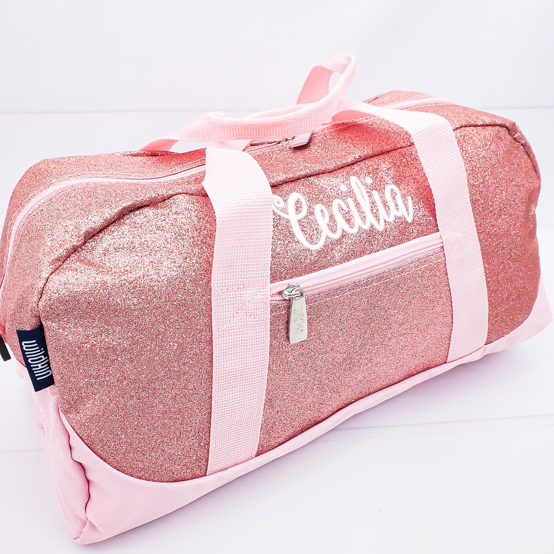 Personalized Overnighter Duffle Bags for Kids - 26 Colors